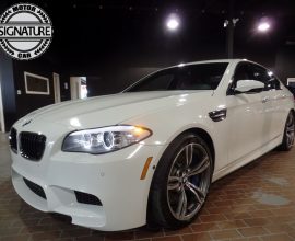 BMW, M5 - 2012 **SOLD*****IMMACULATE***WHITE ON RED**